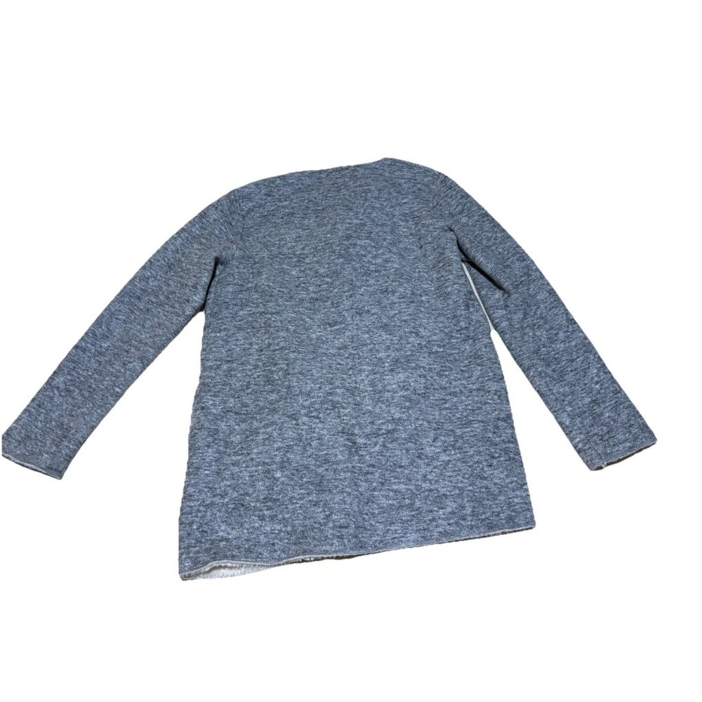 UGG Abriana Shawl Open Front Cardigan Grey Heather size Medium - Picture 11 of 14